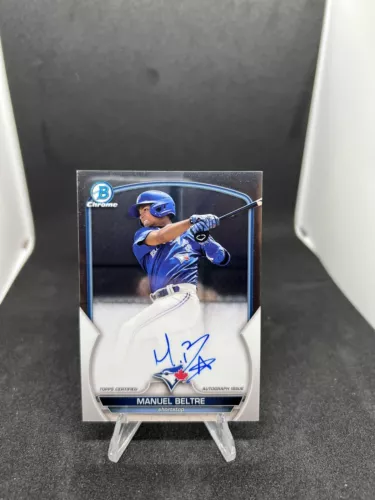 2023 Bowman Chrome Baseball Manuel Beltre Auto CPA-MB Blue Jays 