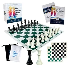 Staunton Triple Weighted Chess Set Classic Heavyweight Edition
