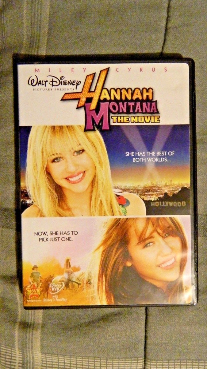 Hannah Montana The Movie DVD 2009 Miley Cyrus Billy Ray Cyrus