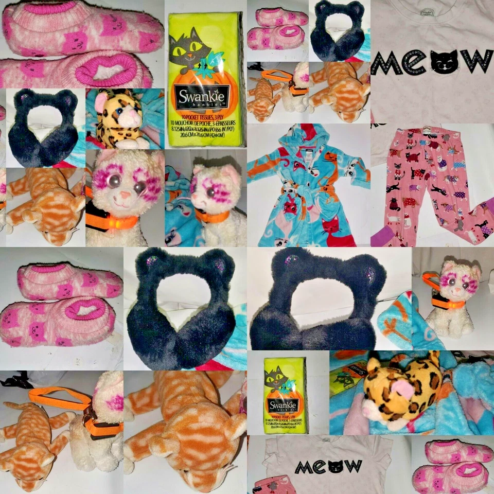 Crazy Cat Lady Girls Sz 4/6 Halloween Costume, DIY - Image 3 of 4