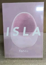 ISLA Fancii Sonic Facial Brush Pink w/Charging base/cord NEW