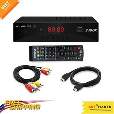 Digital TV Box with 1080P Output, Remote Control  Timed Recording Functionality