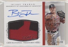 2015 Panini National Treasures College 42/99 Blake Trahan #BT Auto 5xq