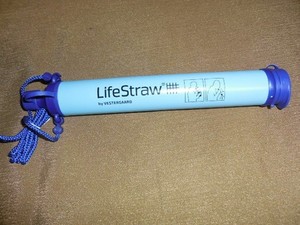 LifeStraw Personal Water Filter for Hiking Camping Travel Emergency Vestergaard