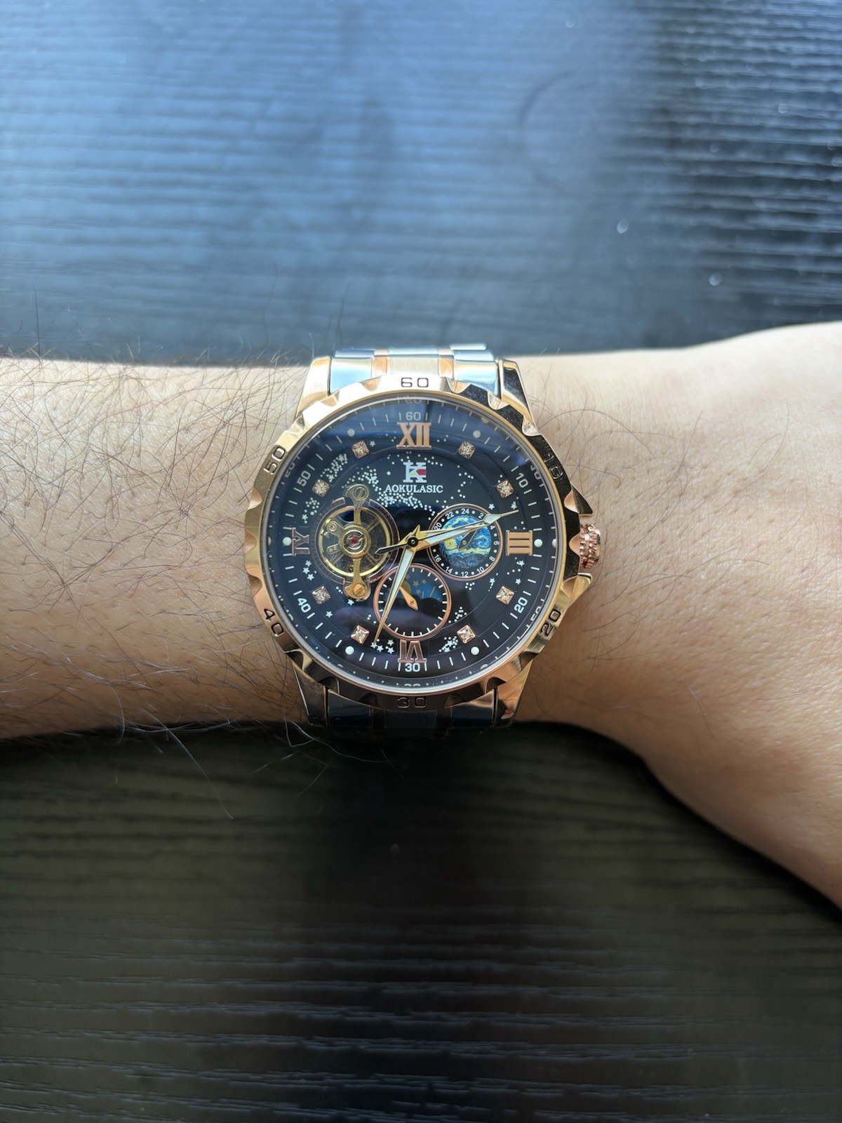 Aokulasic Men's Automatic Watch Multifunctional - image 4