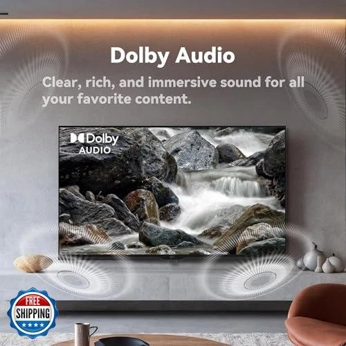 Smart TV FPD 32 pulgadas, sistema operativo Tizen compatible con Samsung TV Plus, 720p HD WiFi Foto 4 de 4