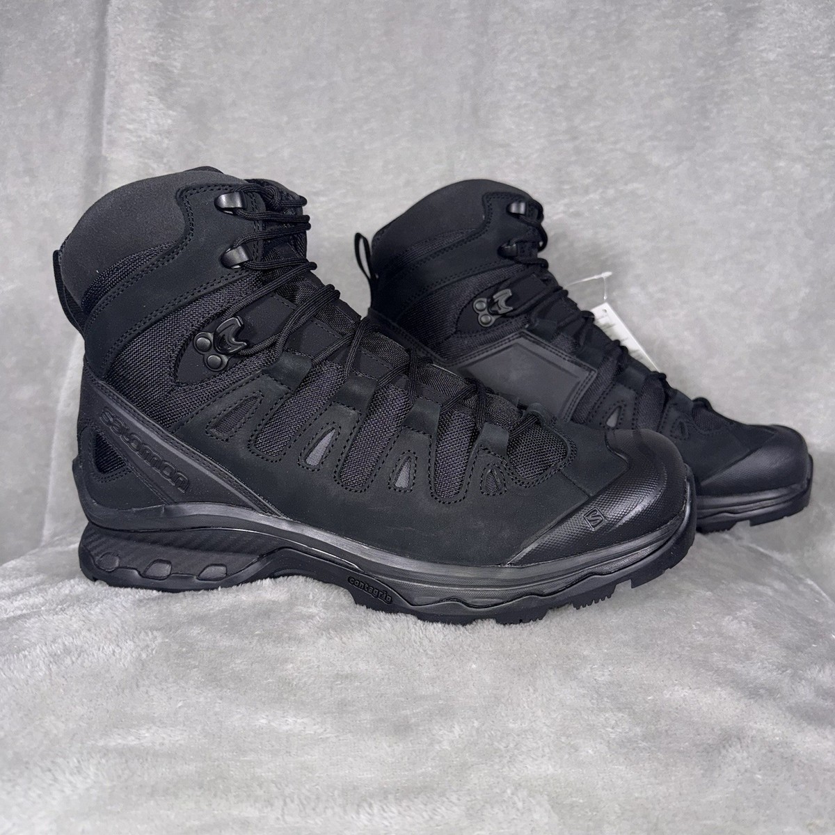 SALOMON QUEST 4D FORCES 2EN Men's 11 BLACK TACTICAL BOOTS 406825