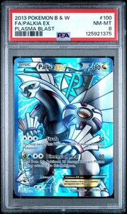 PSA 8 Palkia EX 100/101 Plasma Blast 2012 Black & White POKEMON TCG