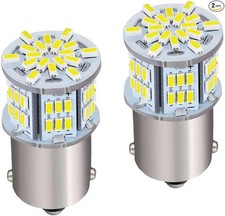 1156 LED Bulb White Super Bright 54SMD 12V-24V 6800K for Brake Reve Size: 1156