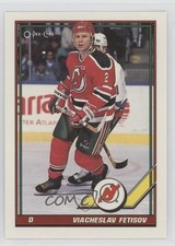 1991-92 O-Pee-Chee Viacheslav Fetisov #175 HOF q7c