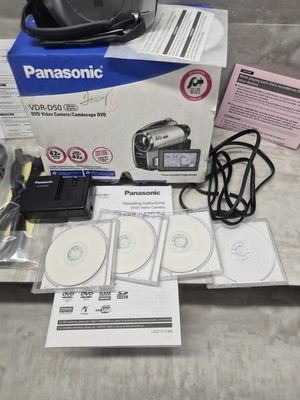 Panasonic VDR-D50 DVD Video Camera Camcorder 42x Optical Zoom