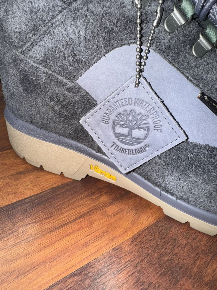 Timberland Field Boots Vibram GORTEX Dark Grey A2NRW-EEP Men's Size 10.5 NEW - Image 4 of 4