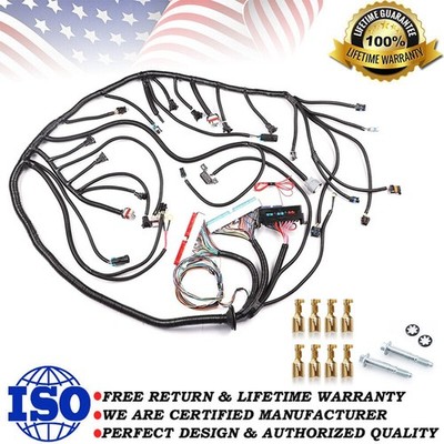For LS SWAPS DBC 4.8 5.3 6.0 1999-2006 LS1-4L60E Wiring Harness Stand Alone NEW