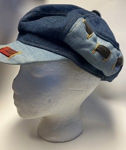 Denim Patchwork Hat | eBay