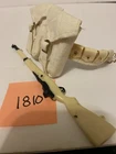GI JOE 1960S ACTION SOLDIER SNOW PATROL CARTRIDGE BELT AND RIFLE VINTAGE