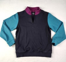 STUSSY International Sweatshirt 1/4 Zip Embro...