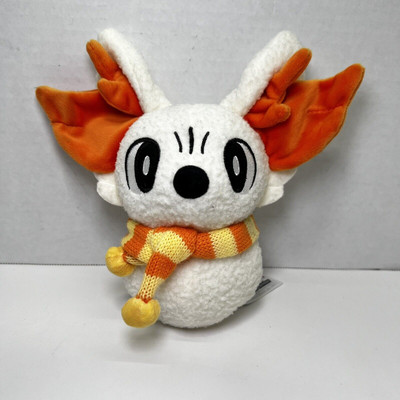 RARE Pokemon Center Japan Christmas Fennekin (Fokko) Snowman 8" Plush | eBay