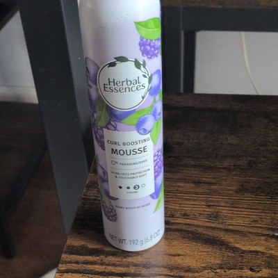 Herbal Essences Curl Enhancing Mousse 6.8 oz Berry Scent Paraben-Free