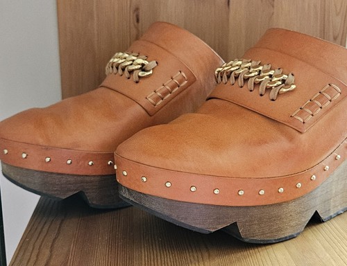 Stella McCartney wedges, wooden (Clogs ) UK 6.5 - Picture 4 of 13