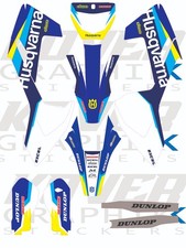 stickers Kit deco HUSQVARNA TC