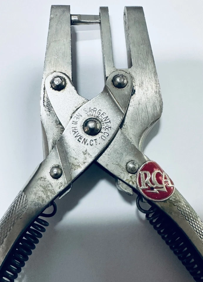 1950s RCA Computer Systems Sargent IBM Punch Card Correction Tool: RCA Camden NJ - Image 2 of 4