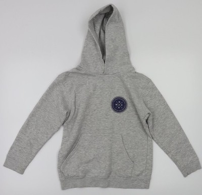 Grauer Pullover Pulli Jungen UK Größe 9 Jahre Fruit the Loom
