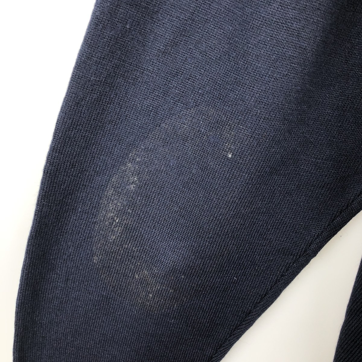 Vintage Lacoste V-neck acrylic and wool knit sweater Men's XL thumbnail 7