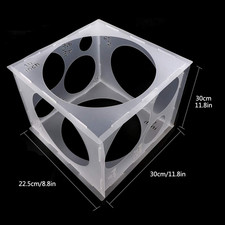 11 Sizes Collapsible Balloon Sizer Measurement Box Balloon Sizer Box Plastic Fo