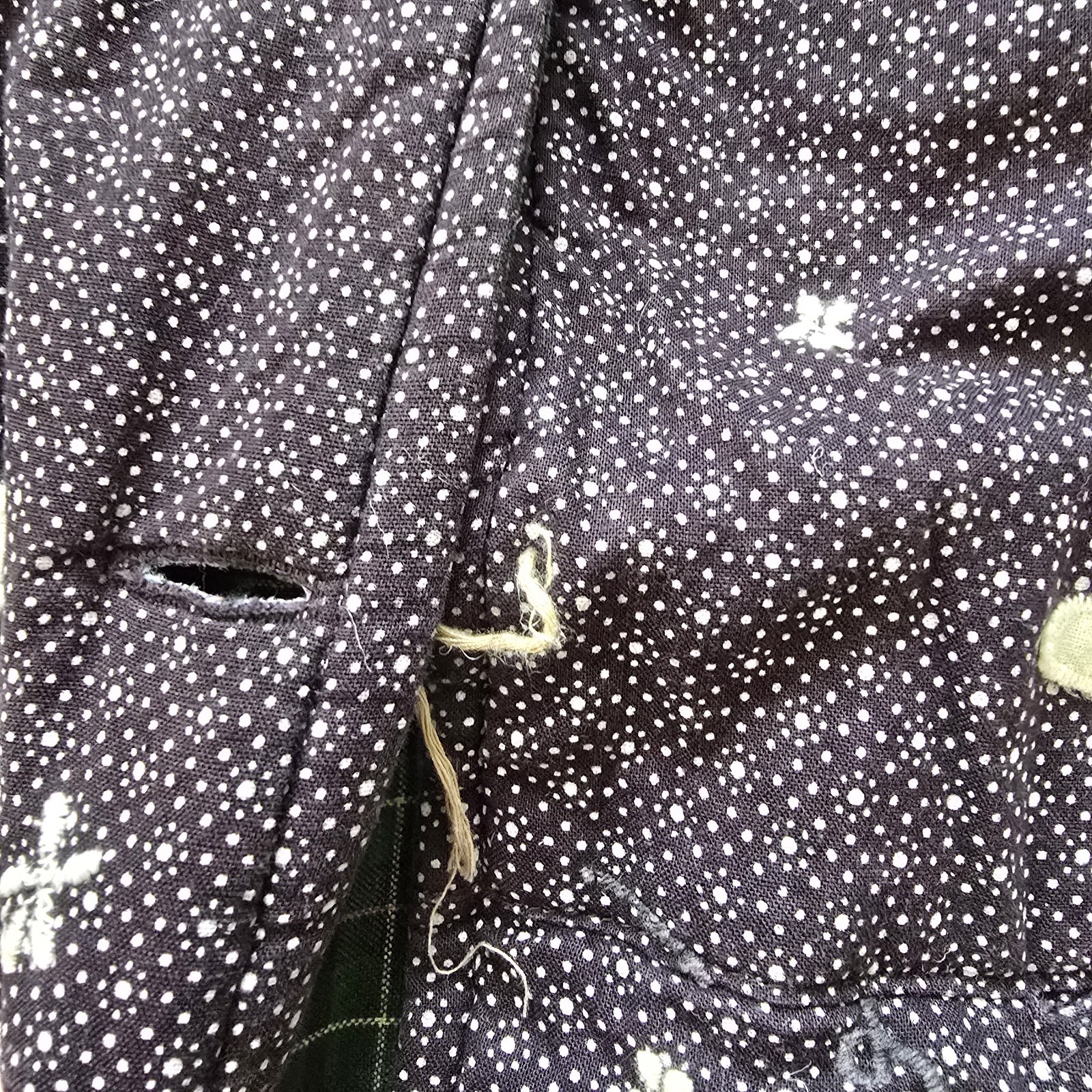 Vintage Patch Magic Reversible Jacket Christmas S… - image 4