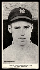 1916 D381 Fleischmann Bakery Baseball Frank Gilhooley (no coupon - hand cut) GD
