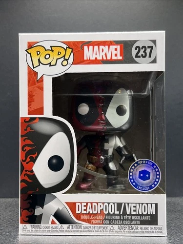 Funko Pop! Vinyl: Marvel - Deadpool / Venom (Metallic) PIAB Excl. #237