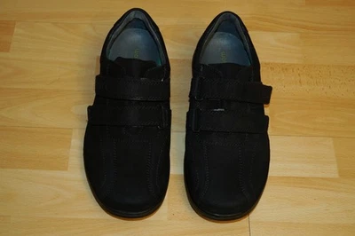 Neuw. WALDLÄUFER Leder Slipper Gr. 42,5 schwarz Herren lose Innensohle - Bild 1 von 4