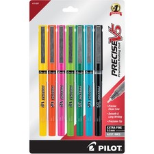 Pilot Precise V5 Capped Liquid Ink Rollerball Pens, Extra Fine Point Ink Pens