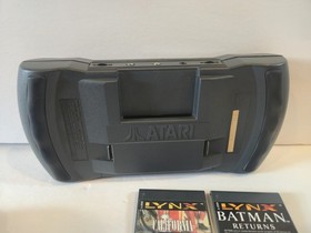 Broken Atari Lynx 2 Gaming Console System PAG-0401 W/ Games & Case No Power