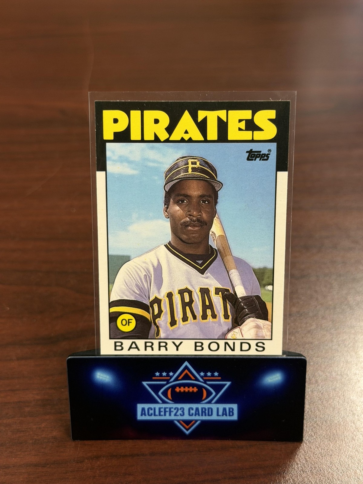 1986 Topps Traded #11T Barry Bonds Limited Edition (Tiffany)