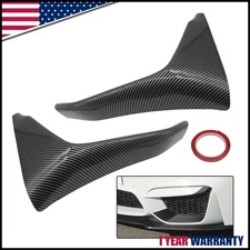 For 2015-2020 BMW F80 F82 F83 M3 M4 Real Carbon Fiber Front Bumper Splitter Lip