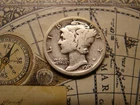 1919-P MERCURY DIME 90% SILVER