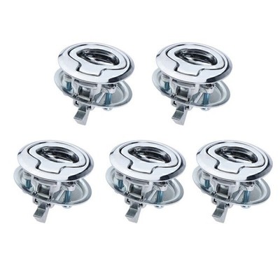 5 x Edelstahl 1,5 '' Flush Pull Lock Möbelschloss Schloss Marine Boat Ersatz