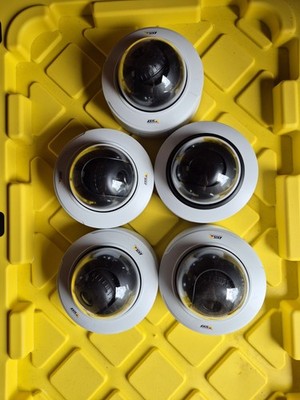 AXIS COMMUNICATIONS P3245-V Security / Surveillance  White Cover  5 Camera Lot