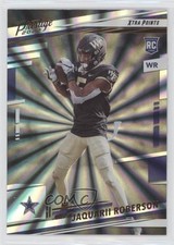 2022 Panini Prestige Rookies Xtra Points Sunburst Jaquarii Roberson #385 04h3