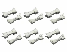 6 SET END PIECE LINK FOR ROLEX OYSTER WATCH BAND LUGS ORIGINAL FAT SPRING BAR