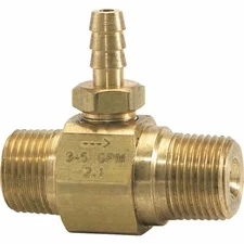 1 PC General Pump 100821 Fixed Downstream Brass 3-5 GPM Chemical Injector -