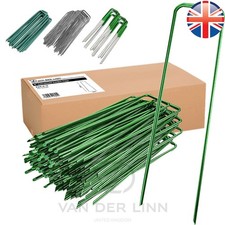 VDL Artificial Grass 6" GALVANISED Metal Pegs HEAVY DUTY Weed Control Fabric