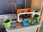 1989 Sewer Lair Teenage Mutant Ninja Turtles Playset Near Complete Vintage TMNT