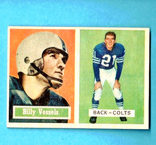 Billy Vessels 1957 Topps #29 Colts Ex C363