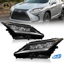 For 2016-2019 Lexus RX350 RX450H LED Triple Beam Headlight Driver Passenger