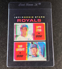 Double Exposure Ghost Image Error Card 1971 Topps #247 Unique MC Rare Oddball