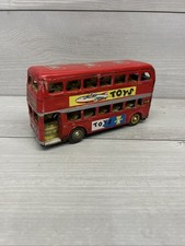 Tin Friction Double Decker Bus Express 48 Toys MF 844