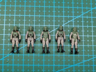 RARE 5 Pcs Star Wars Micro Galaxy Squadron Mini Figures Defect/ Randomly