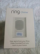 Ring Wi-Fi Chime White Ring Door Bell Outlet Plug In 1st Generation